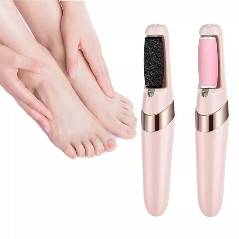 Esfoliador Elétrico Para Tirar Calos Pedicure Aparelho Portátil Recarregável